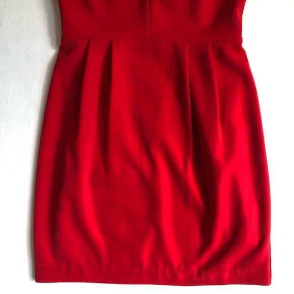 NWT Aryn K cutout red dress - size XS - Picture 11 of 16